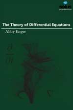 The Theory of Differential Equations