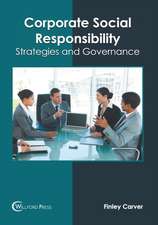 Corporate Social Responsibility: Strategies and Governance