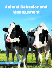 Animal Behavior and Management