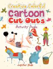 Creative Colorful Cartoon Cut Outs Activity Book