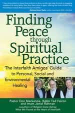 Finding Peace Through Spiritual Practice: The Interfaith Amigos' Guide to Personal, Social and Environmental Healing