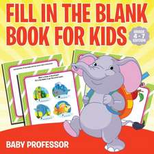 Fill in the Blank Book for Kids | Grade 1 Edition