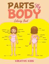 Parts of My Body Coloring Book