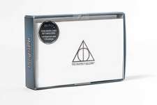 Deathly Hallows Foil Note Cards Harry Potter