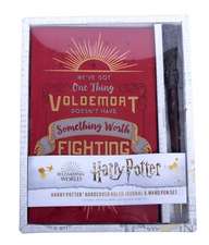 Harry Potter Ruled Journal and Wand Pen Set [With Wand Pen]