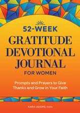 52-Week Gratitude Devotional Journal for Women