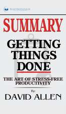 Summary of Getting Things Done