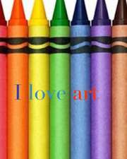 I love art crayon creative mega blank coloring book 480 pages 8x10