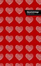 Heartstrings Lifestyle Journal, Blank Notebook, Dotted Lines, 288 Pages, Wide Ruled, 6" x 9" (A5) Hardcover (Red)