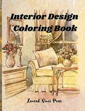 Interior Design Coloring Book