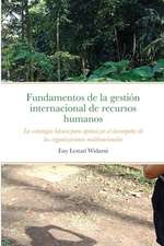 Fundamentos de la gestión internacional de recursos humanos