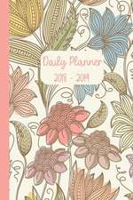 Daily Planner 2018 - 2019: Vintage Style Diary Planner with Notes, Goals and To-Do List.