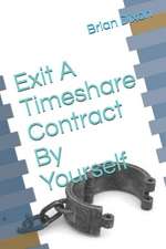 Exit a Timeshare Contract by Yourself