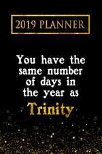 2019 Planner: You Have the Same Number of Days in the Year as Trinity: Trinity 2019 Planner