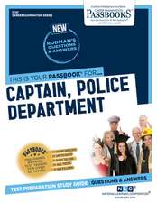 National Learning Corporation: Captain, Police Department (C