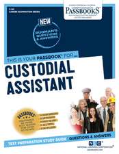 Custodial Assistant (C-141): Passbooks Study Guide Volume 141