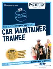 National Learning Corporation: Car Maintainer Trainee (C-186