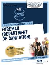 National Learning Corporation: Foreman (Dept. of Sanitation)