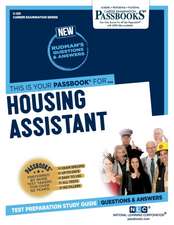 Housing Assistant (C-331): Passbooks Study Guide Volume 331