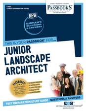 Junior Landscape Architect (C-401): Passbooks Study Guide