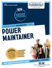 National Learning Corporation: Power Maintainer (C-606)