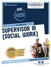 National Learning Corporation: Supervisor III (Social Work)