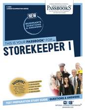 Storekeeper I (C-2901): Passbooks Study Guide Volume 2901