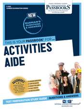 Activities Aide (C-3101)