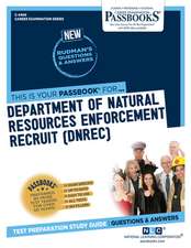 Department of Natural Resources Enforcement Recruit (Dnrec) (C-4406)