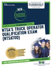 National Highway Traffic Safety Administration's Truck Operator Qualification Examination (Ntsatoq) (Ats-96): Passbooks Study Guide Volume 96