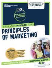 Principles of Marketing (Rce-21): Passbooks Study Guide Volume 21