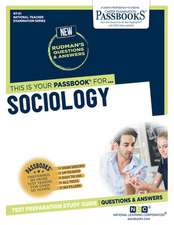 Sociology (Nt-61): Passbooks Study Guide Volume 61