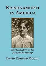 Krishnamurti in America