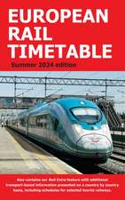 European Rail Timetable Summer 2024