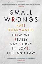 Rossmanith, K: Small Wrongs