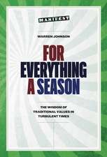 For Everything a Season