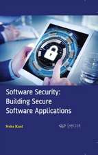 Software Security: Building Secure Software Applications