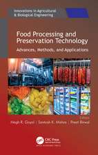 Food Processing and Preservation Technology: Advances, Methods, and Applications