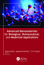 Advanced Nanomaterials for Biological, Nutraceutical, and Medicinal Applications