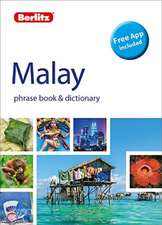 Berlitz Phrase Book & Dictionary Malay(bilingual Dictionary)