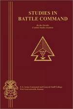 Studies in Battle Command