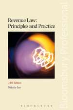 Revenue Law: Principles and Practice