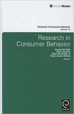 Research in Consumer Behavior