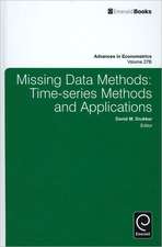 Missing Data Methods – Time–Series Methods and Applications