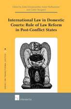 International Law in Domestic Courts