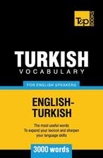 Turkish Vocabulary for English Speakers - 3000 Words: Organization, Finance and Capital Markets