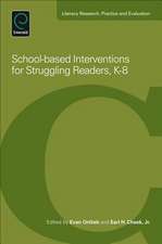 School–Based Interventions For Struggling Readers, K–8