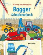 Bagger Schablonenbuch