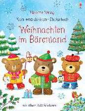 Mein Anziehbären-Stickerbuch: Weihnachten im Bärenland