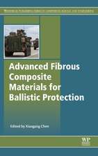 Advanced Fibrous Composite Materials for Ballistic Protection